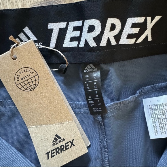 adidas Terrex Zupahike Blue Pants Size Small - Picture 13 of 15
